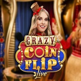 Live Casino logo of Crazy Coin Flip from Evolution at Bassbet Casino