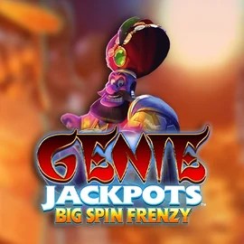 Genie Jackpots: Big Spin Frenzy online game logo by Blueprint Gaming on basssbet.it