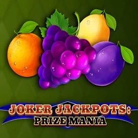 Joker Jackpots: Prize Mania slot logo by OctoPlay at Bassbet Casino