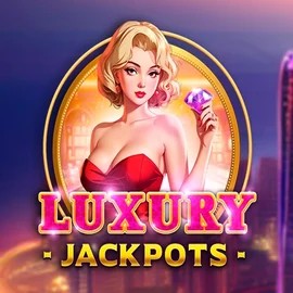 Luxury Jackpots slot visual from Triple Cherry available on basssbet.it