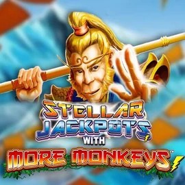Stellar Jackpots with More Monkeys by Lightning Box Game, showcased at basssbet.it – game logo