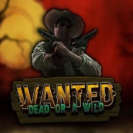 Wanted Dead or a Wild logo by Hacksaw Gaming at Bassbet Casino