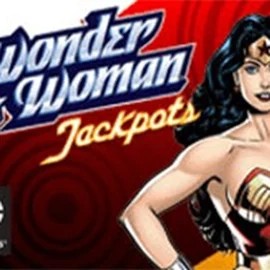 Official Jackpots logo: Wonder Woman Jackpots by Amaya at Bassbet Casino