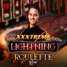 XXXtreme Lightning Roulette logo by Evolution at Bassbet Casino